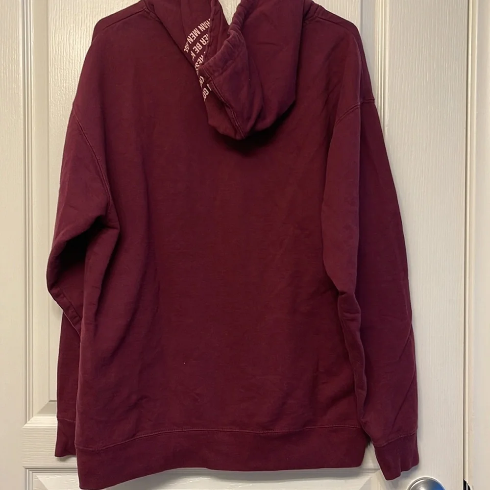 Art of Homage KNWN Independent Hillsong Maroon Hoodie Size XXL EUC #3548 - Picture 4 of 7
